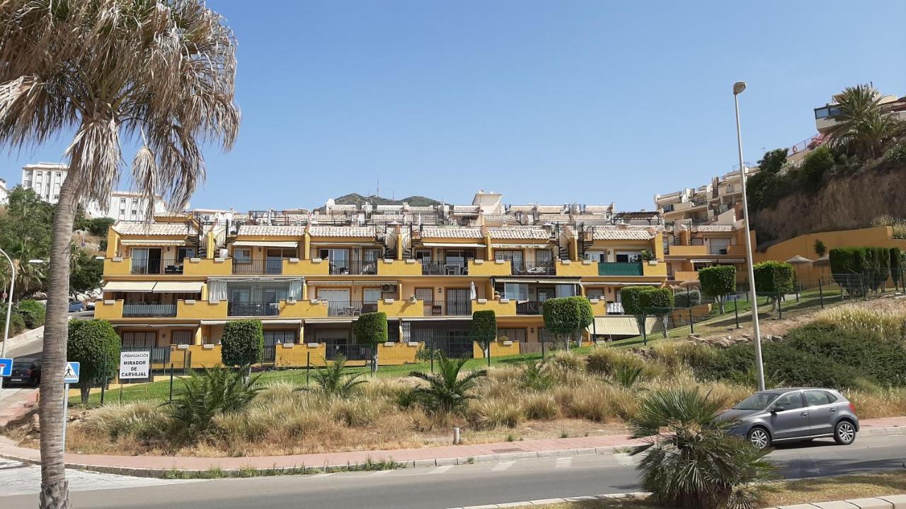 Apartamento De 2 Dormitorios, Gran Terraza, Vistas Al Mar Cerca Playa Carvajal 贝纳尔马德纳 外观 照片