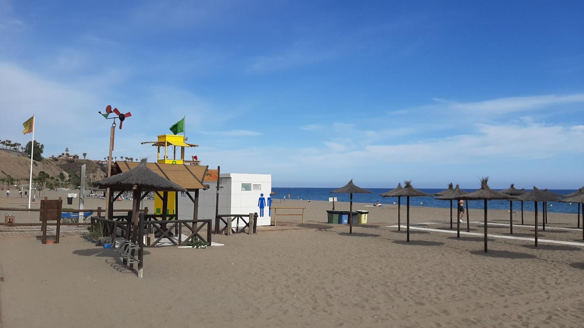 Apartamento De 2 Dormitorios, Gran Terraza, Vistas Al Mar Cerca Playa Carvajal 贝纳尔马德纳 外观 照片