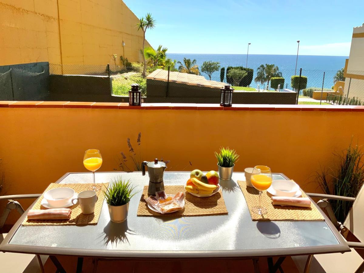 Apartamento De 2 Dormitorios, Gran Terraza, Vistas Al Mar Cerca Playa Carvajal 贝纳尔马德纳 外观 照片