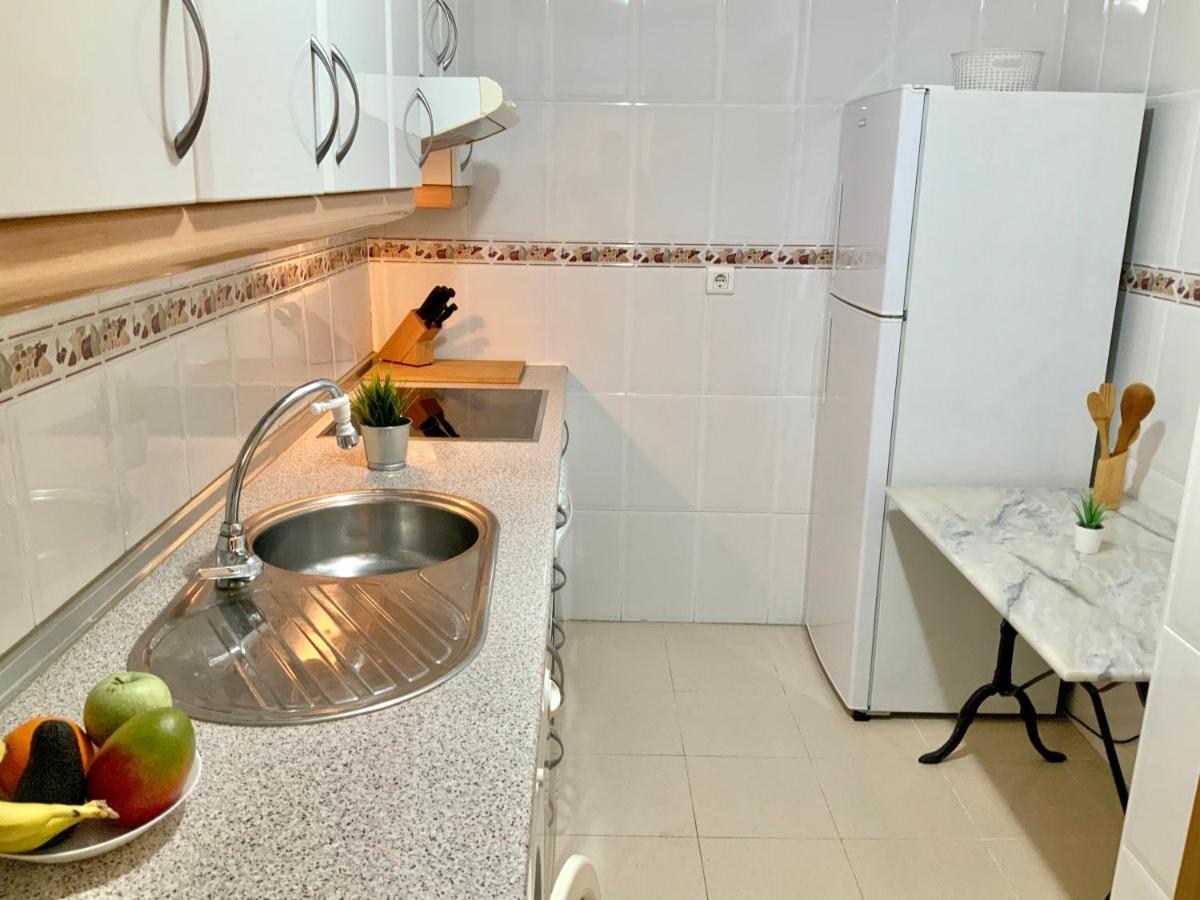 Apartamento De 2 Dormitorios, Gran Terraza, Vistas Al Mar Cerca Playa Carvajal 贝纳尔马德纳 外观 照片